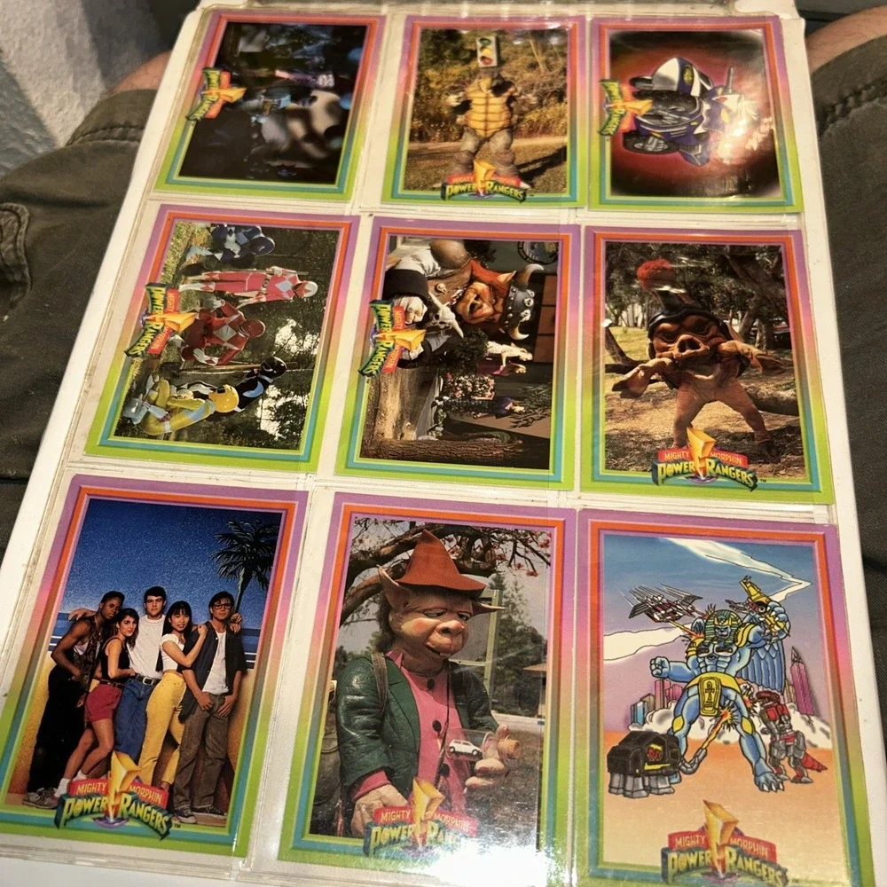 1994-95 Power‎ Rangers Card sets 120+ Power Some Foil/Holos